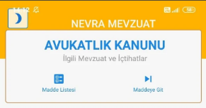 Avukatlık Kanunu ve İlgili mevzuatlar ile İçtihatlar