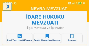 İdare Hukuku Mevzuatı ve İlgili İçtihatlar